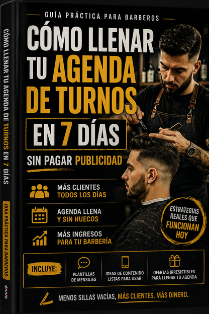 Como Llenar tu Agenda de Turnos en 7 Días | Guía Práctica para Barberos
