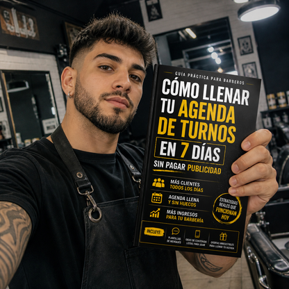 Como Llenar tu Agenda de Turnos en 7 Días | Guía Práctica para Barberos